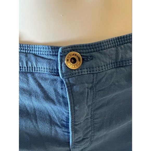 $215 NWT Authentic Armani Jeans Pants Stretch Skinny Leg Low Rise Blue Size 30 - Picture 3 of 9